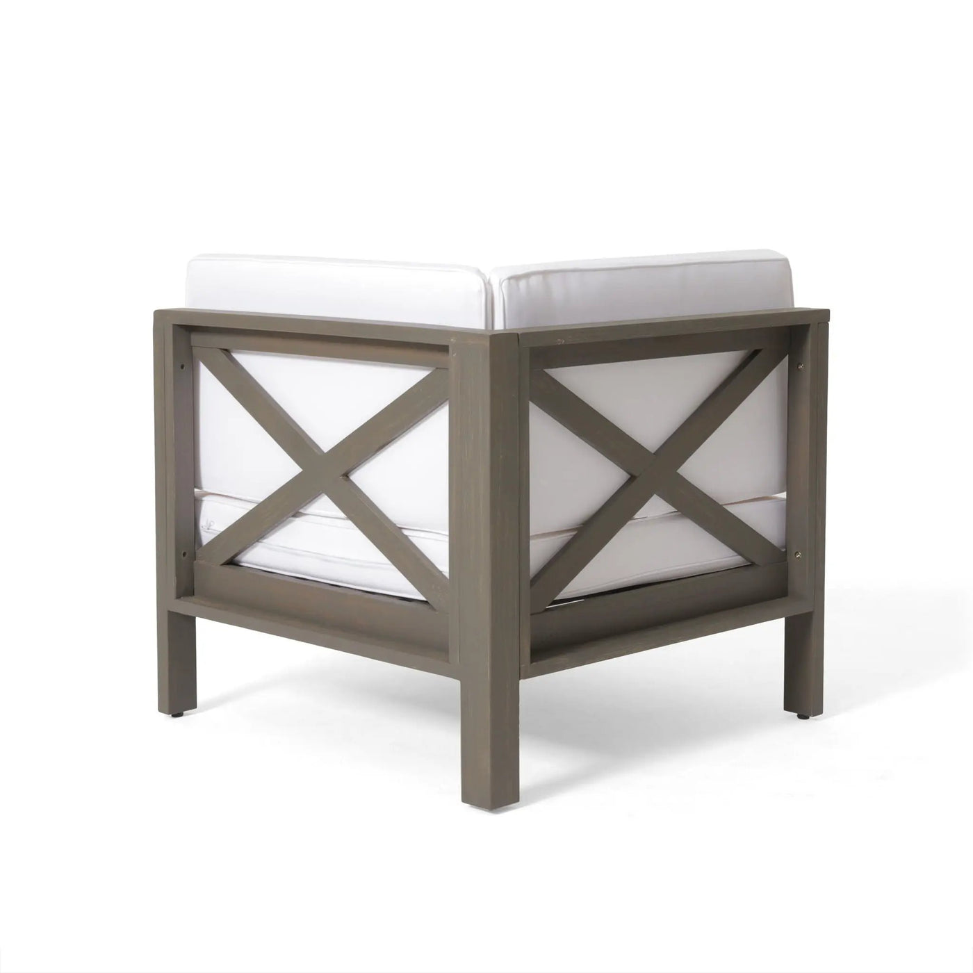Brava - X Back Corner Chair by HouseOfZazla