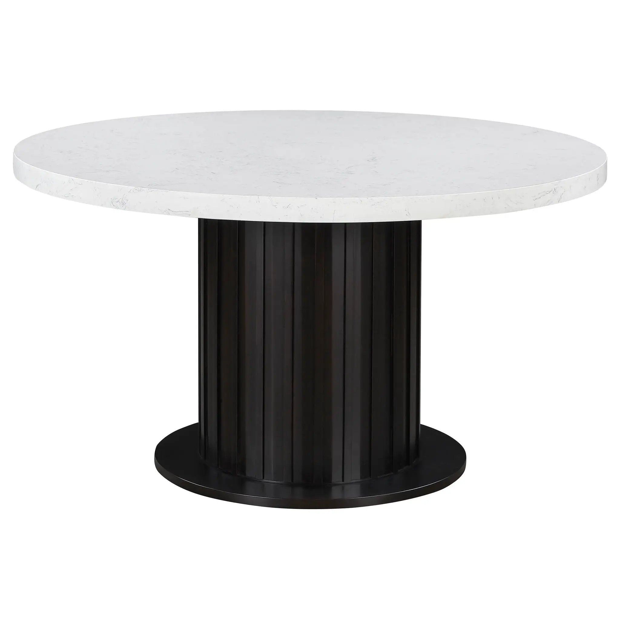 Sherry - 5 Piece Round Dining Table Set by HouseOfZazla