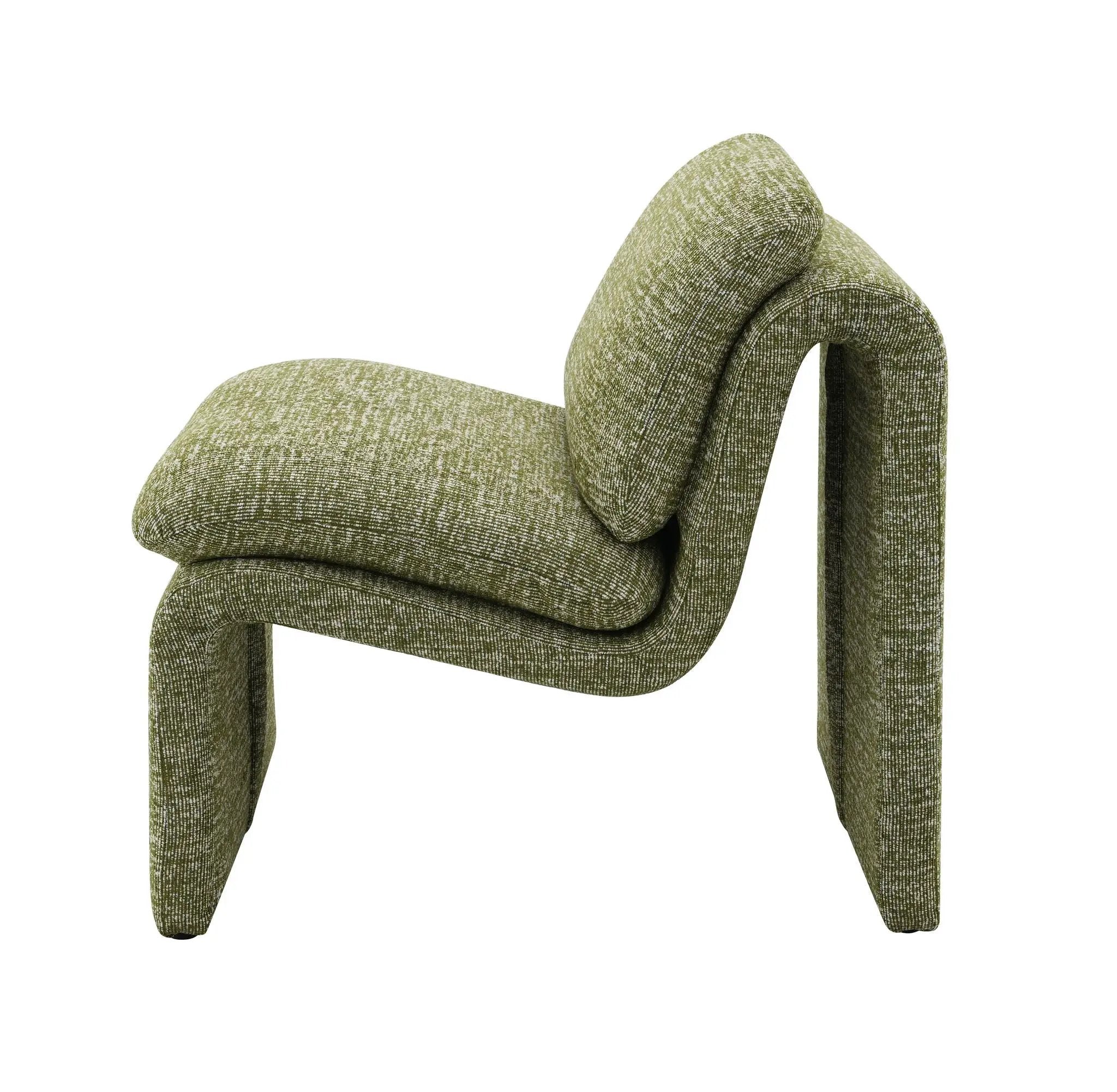 Jaeda - Innovative Elegance Accent Chair In Curved Shape by Unique Piece Furniture