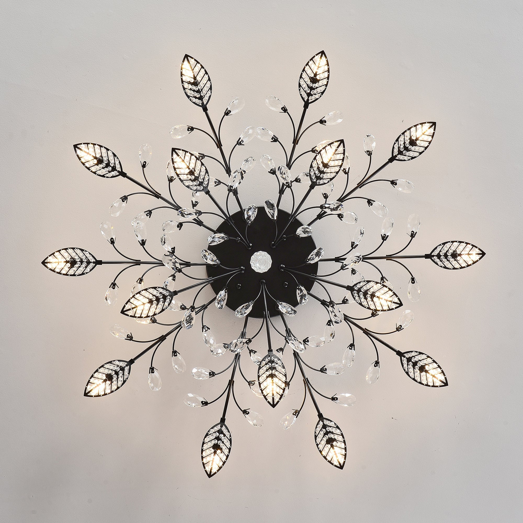 15-Light Chandelier Crystal Ceiling Lamp by HouseOfZazla