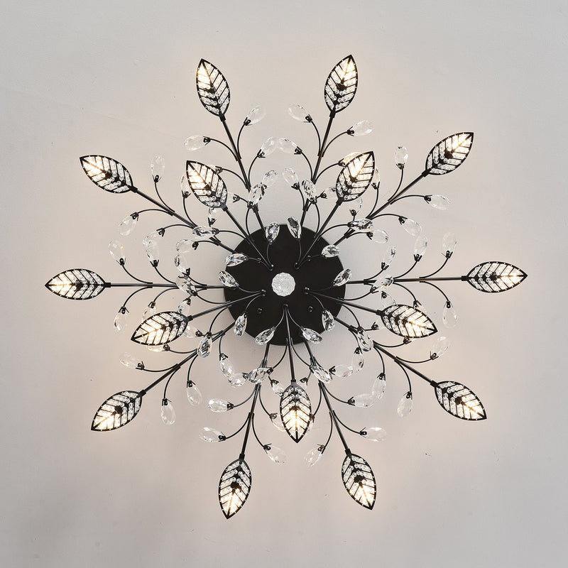15-Light Chandelier Crystal Ceiling Lamp by HouseOfZazla