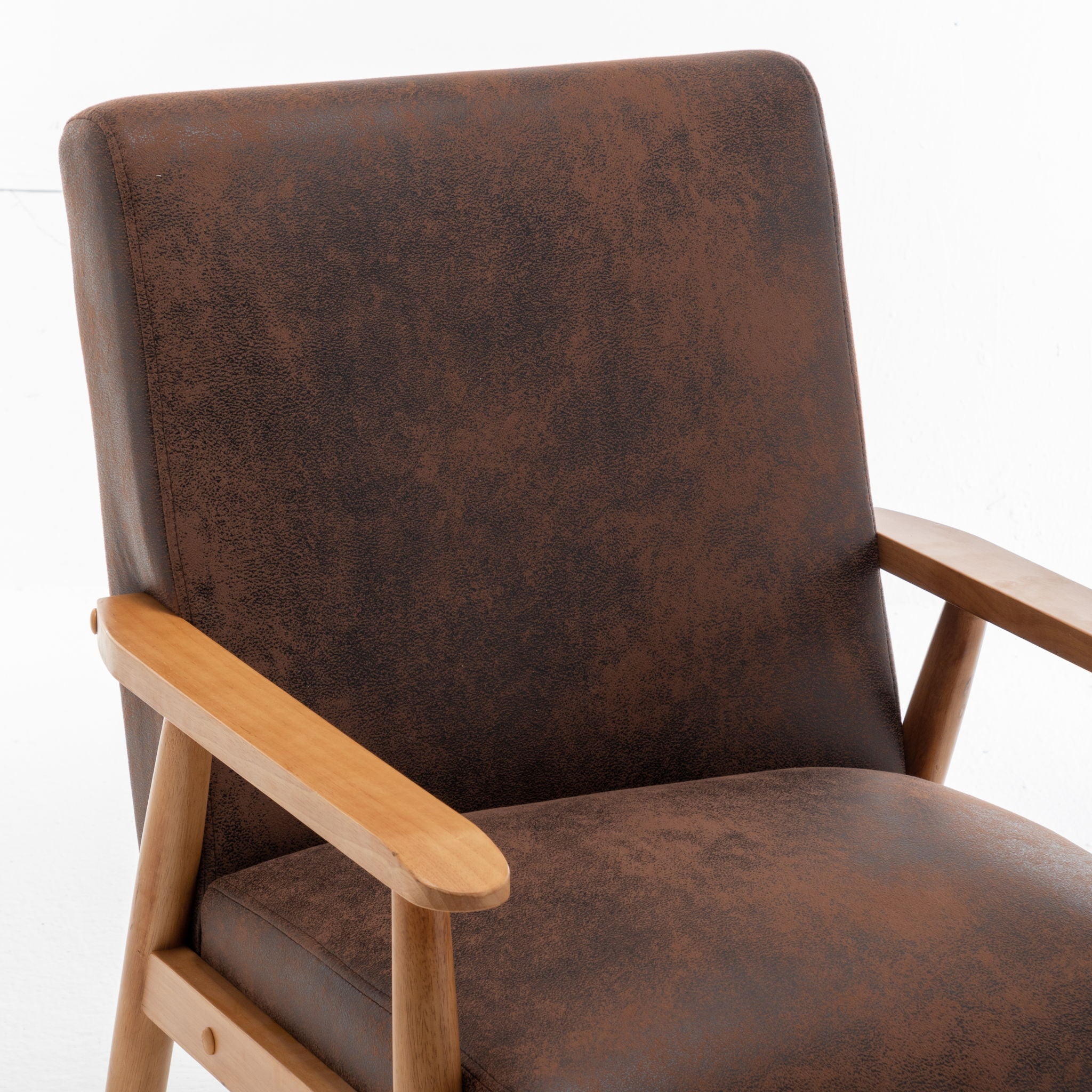 Wide Arm Chair - Brown by HouseOfZazla