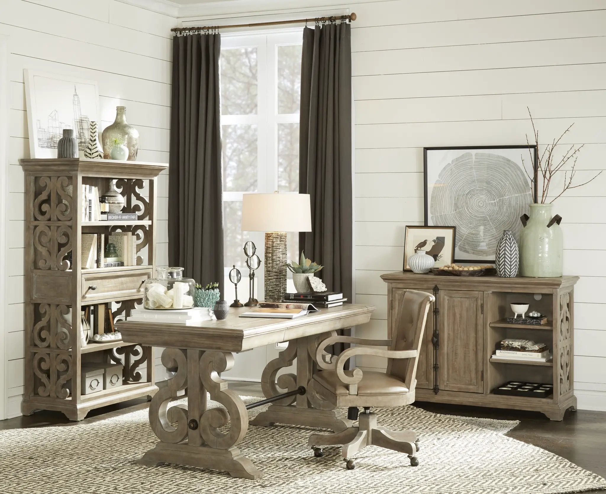 Tinley Park - Printer Stand - Dove Tail Gray by Unique Piece Furniture