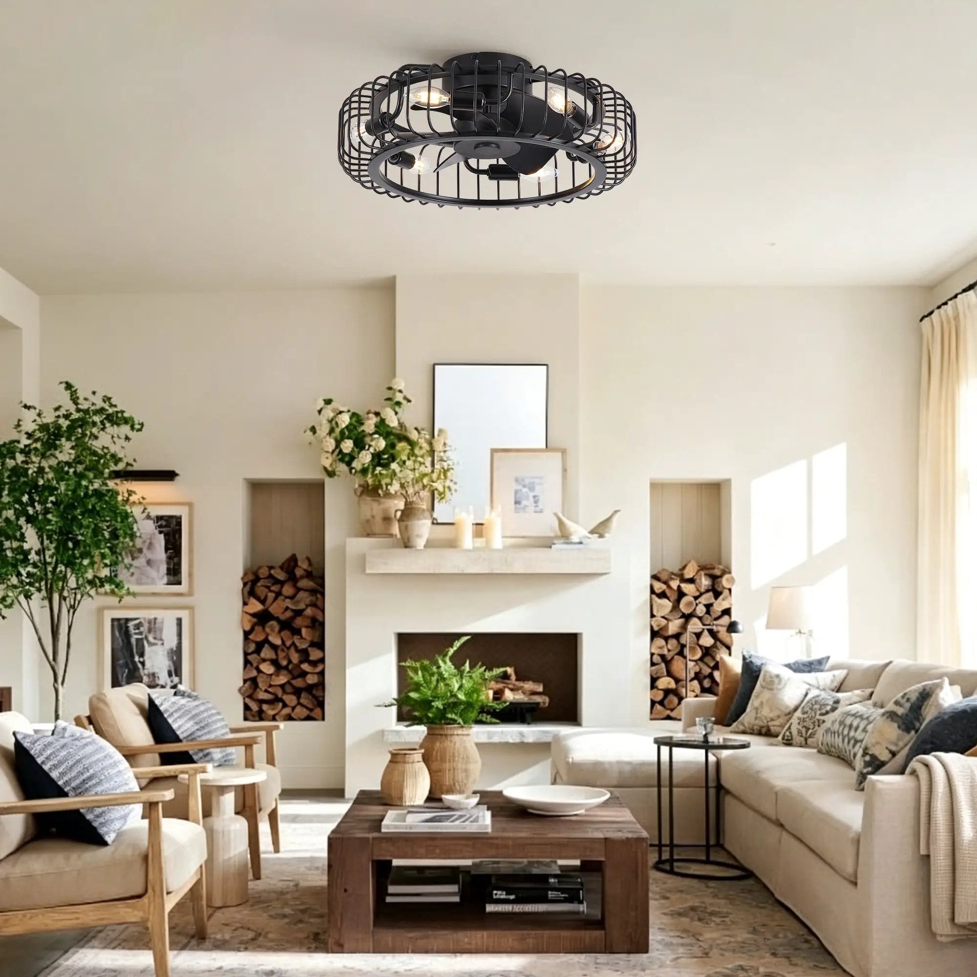 20" Ceiling Fan Light by HouseOfZazla
