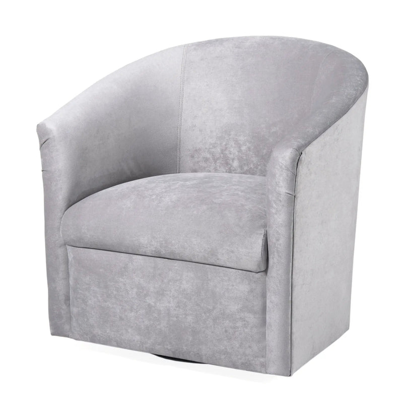 Eden - Swivel Chair With Upholstery And Hardwood Frame by HouseOfZazla