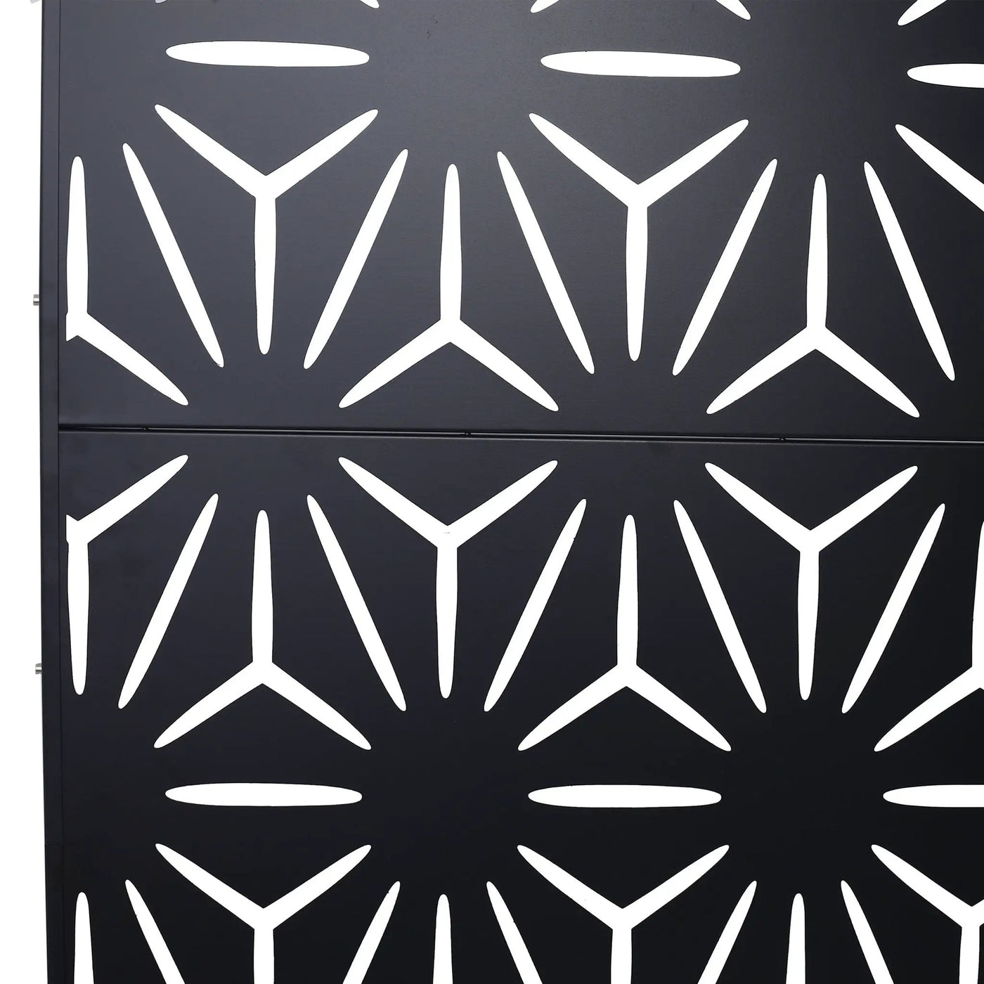 Outdoor & Indoor Metal Privacy Screen, Freestanding Decorative Panels by HouseOfZazla