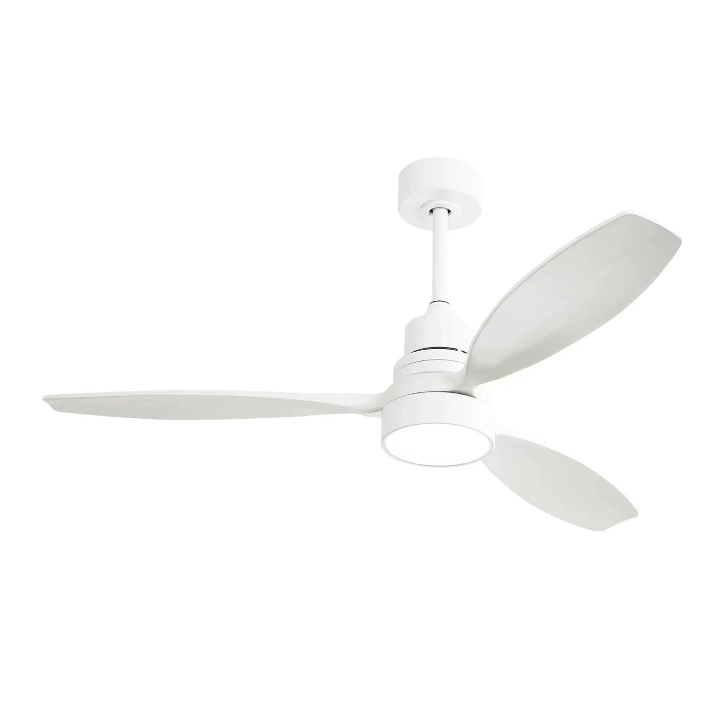 Ceiling Fan With Reversible DC Motor, LED Light & Remote Control by HouseOfZazla