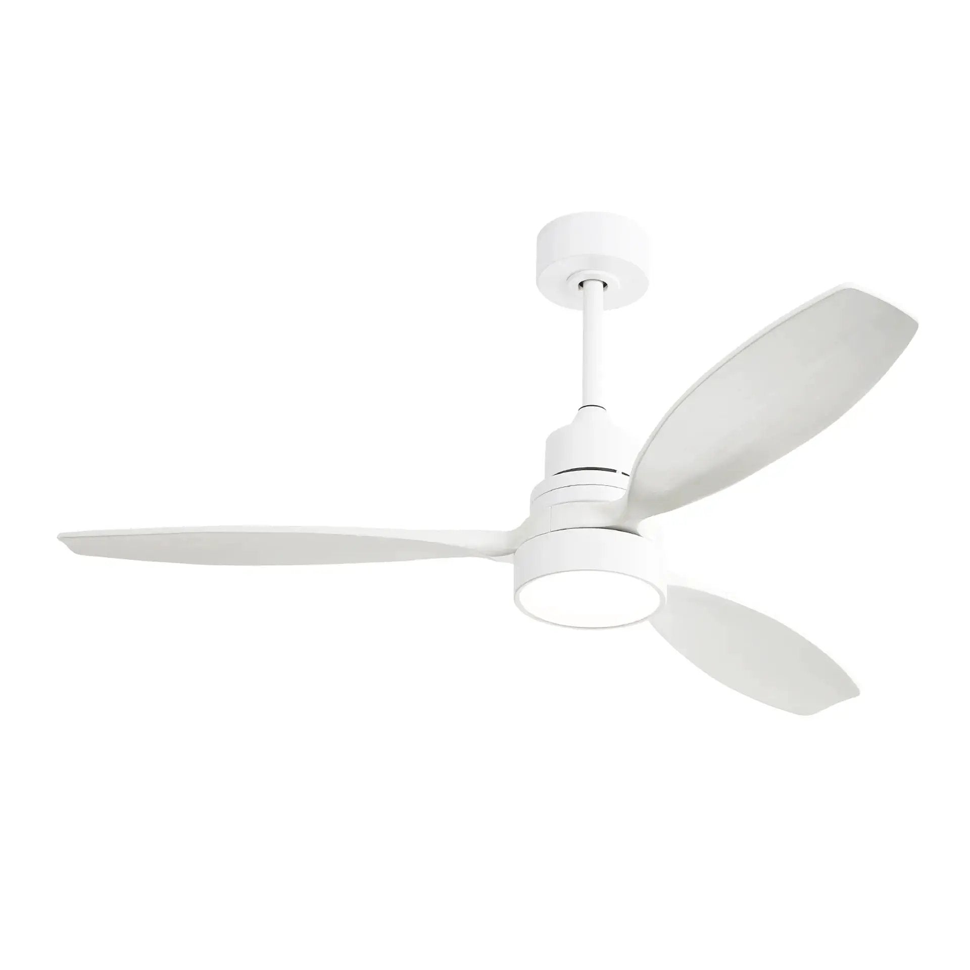 Ceiling Fan With Reversible DC Motor, LED Light & Remote Control by HouseOfZazla