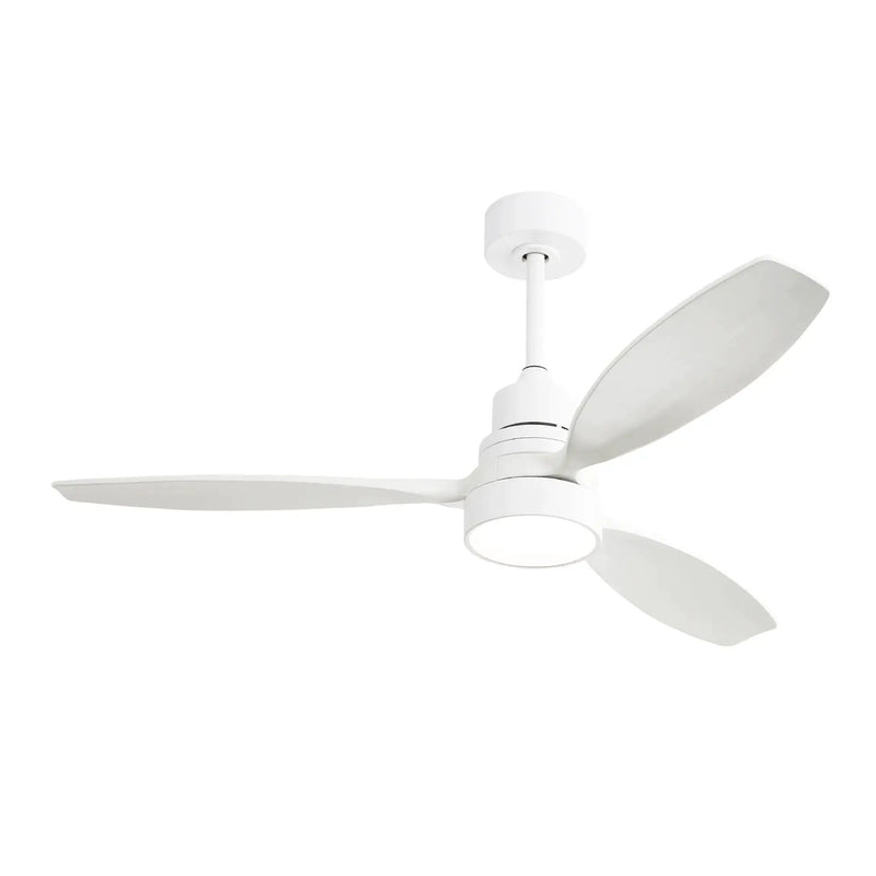 Ceiling Fan With Reversible DC Motor, LED Light & Remote Control by HouseOfZazla