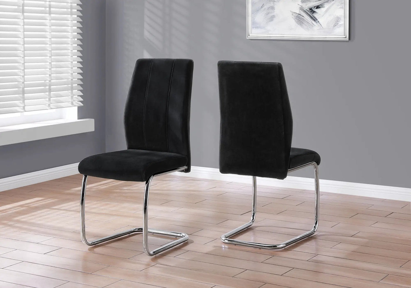 Dining Chair, Side Upholstered for Dining Room, Contemporary & Modern (Set of 2) by HouseOfZazla