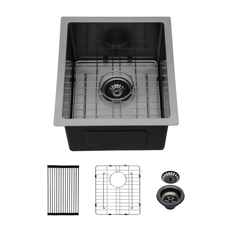 Undermount Kitchen Sink With Deep Single Bowl by HouseOfZazla