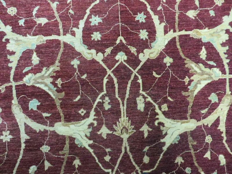 10' X 14' Vintage Handmade PESHAVAR CHOBI Pakistani Agra Wool Carpet Nice by Jewel Rugs