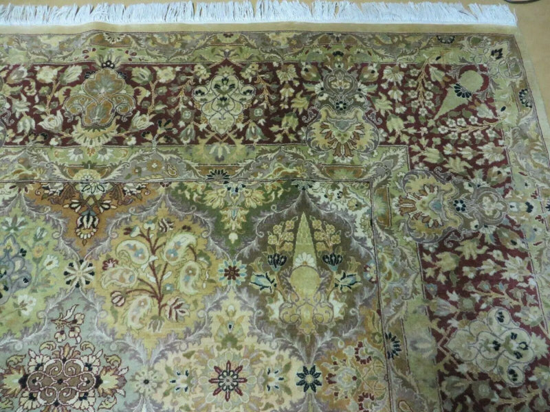 8' X 10' Safavieh Handmade Pakistan Oriental Floral Wool Rug Hand Knotted Organic by Jewel Rugs