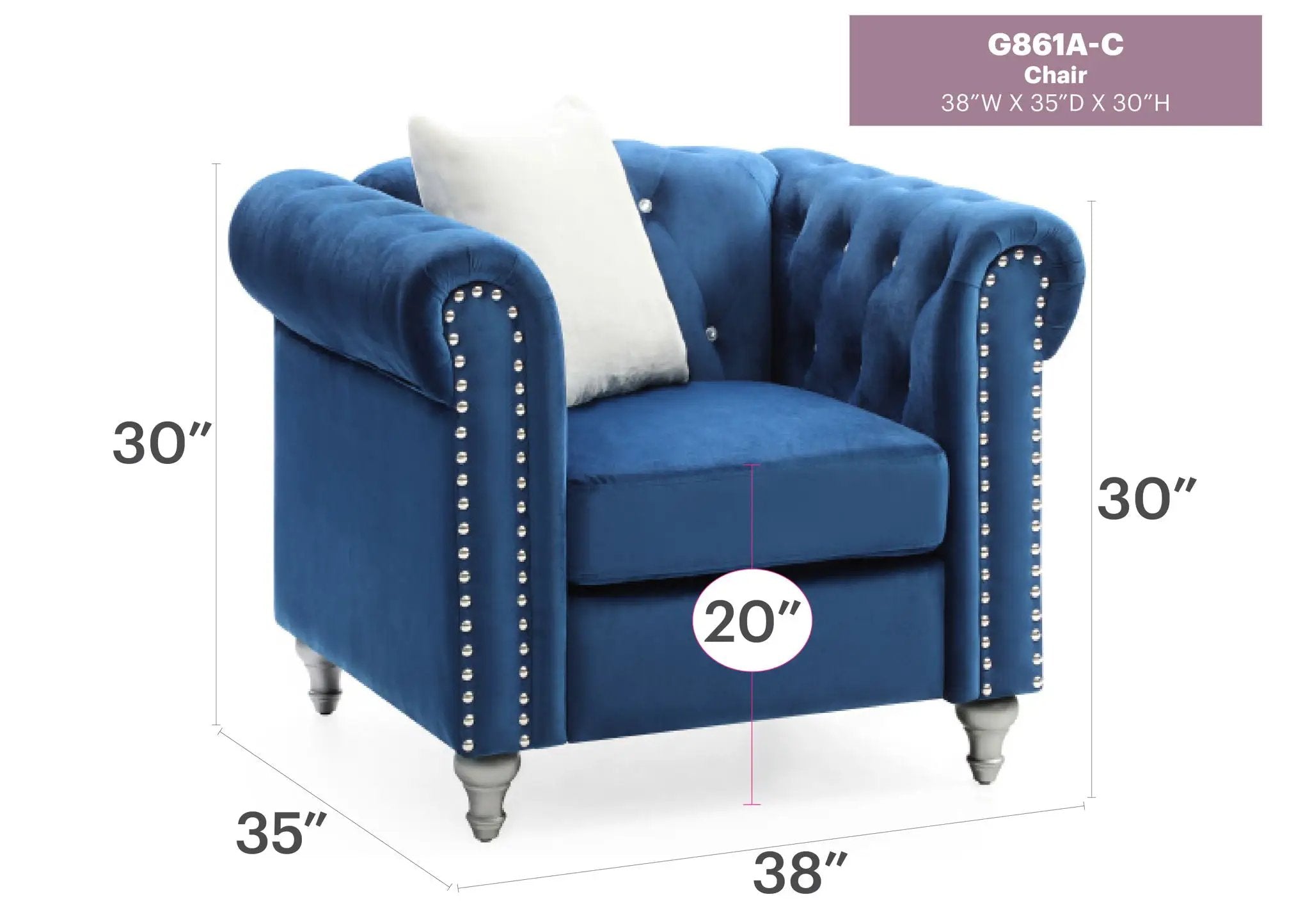 Stylish Contemporary Lounge Chair by Unique Piece Furniture