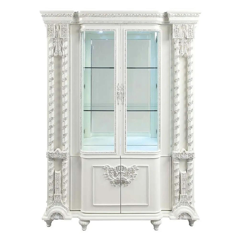 Vanaheim - Curio - Antique White by Unique Piece Furniture