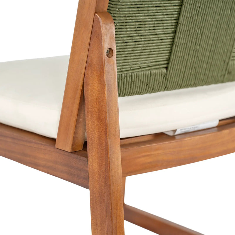 Outdoor Acacia Wood Bar Stools (Set of 2) by HouseOfZazla
