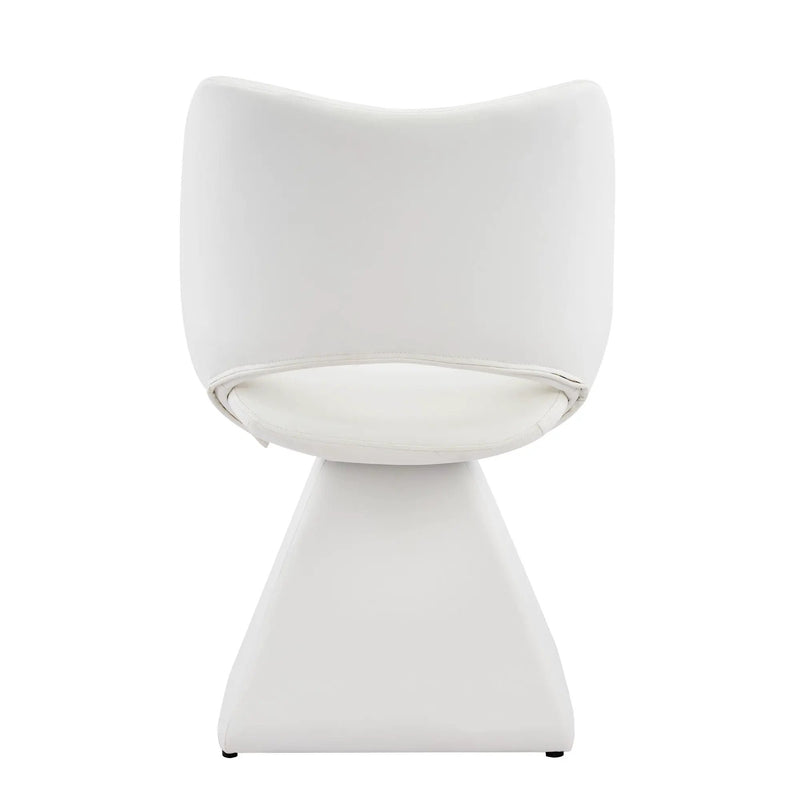 Modern Swivel Dining Chair With High Back