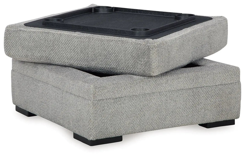 Casselbury - Ottoman With Storage - Cement by Unique Piece Furniture