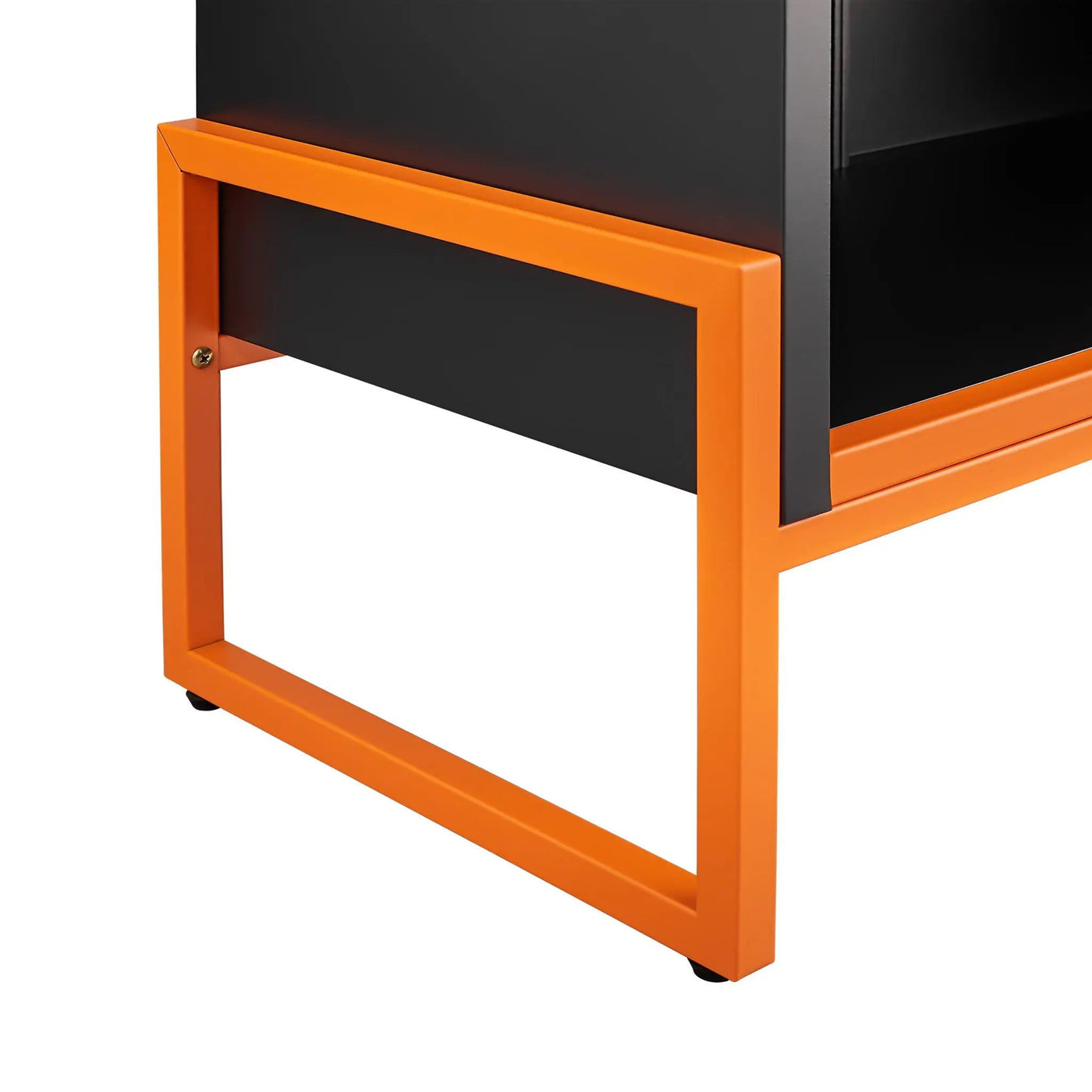 Modern Metal Shoe Cabinet With DoublebSided Doors And Adjustable Partitions by HouseOfZazla