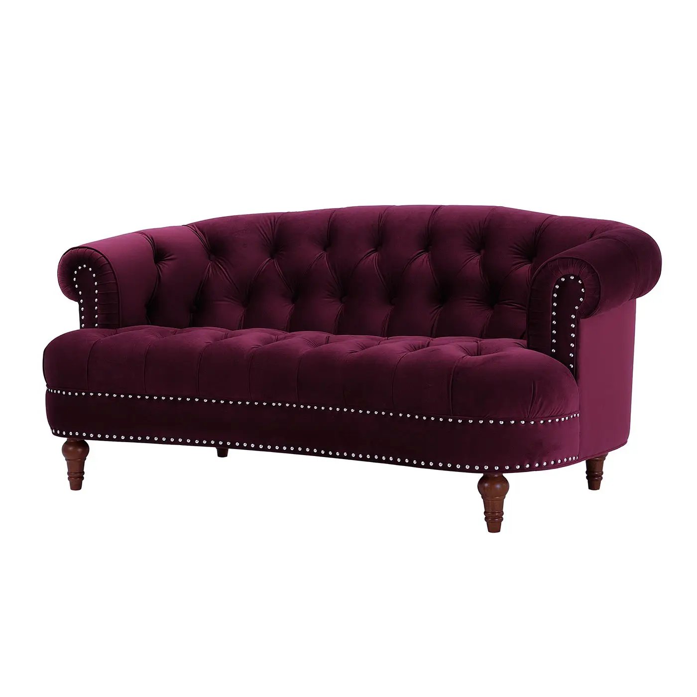 La Rosa - Victorian Chesterfield Loveseat by HouseOfZazla