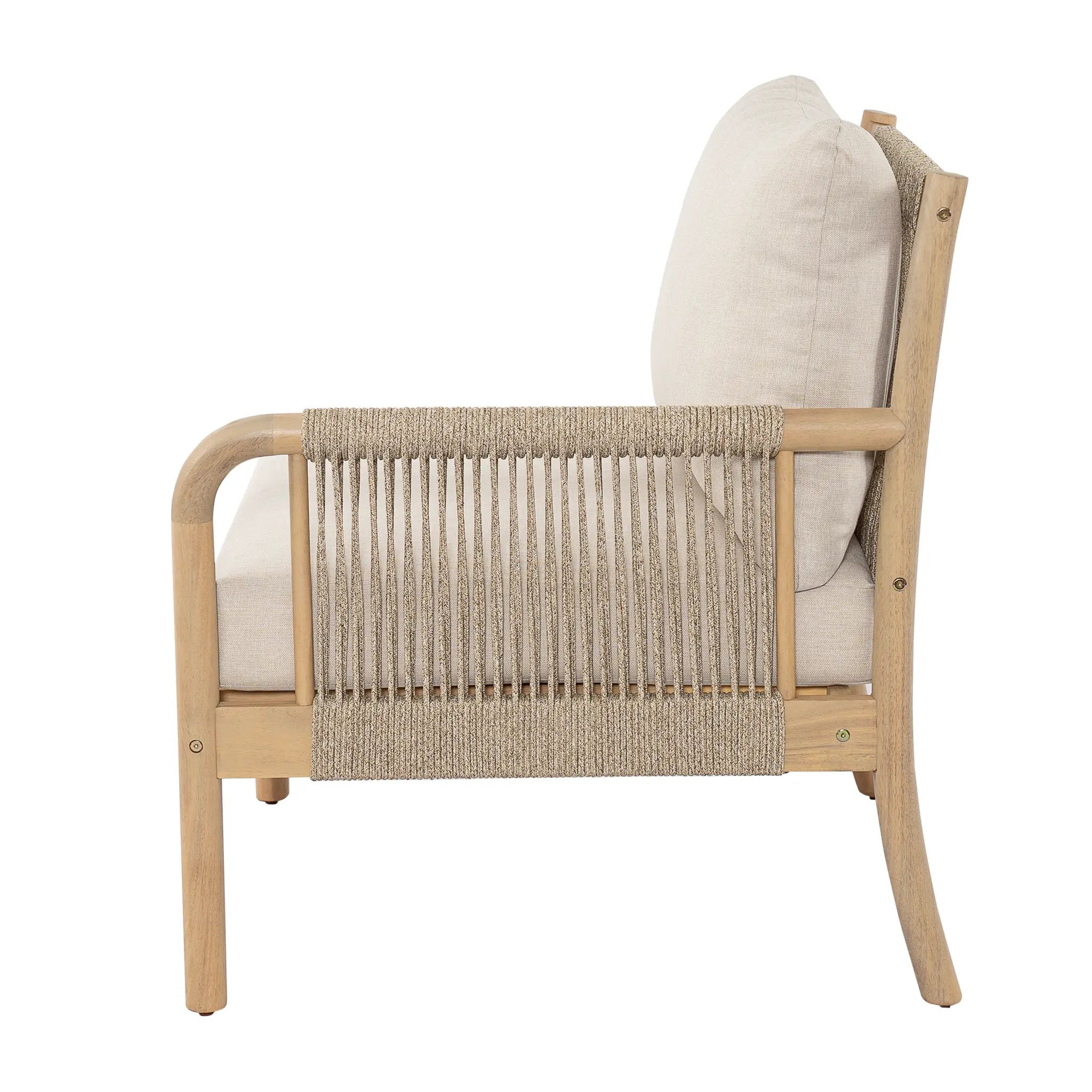 Casper Outdoor 3-Seater Sofa and Coffee Table Set by HouseOfZazla