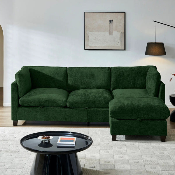 96.5" Sectional Couch for Living Room