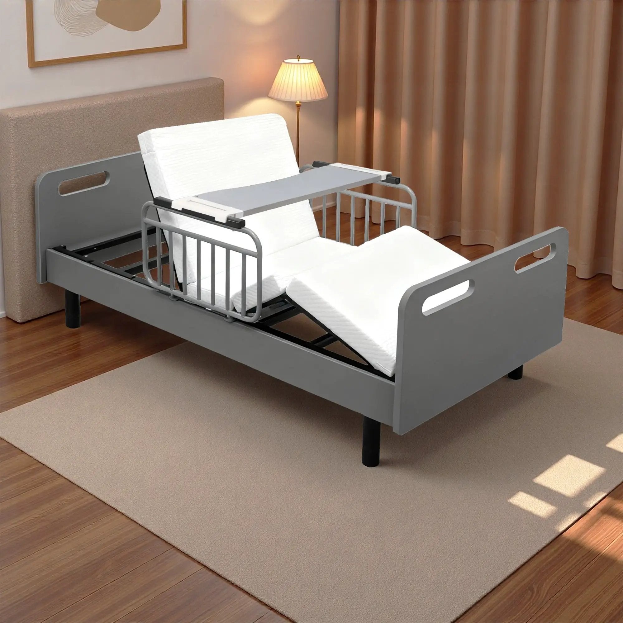 Electric Adjustable Hospital Bed for Home Use by HouseOfZazla
