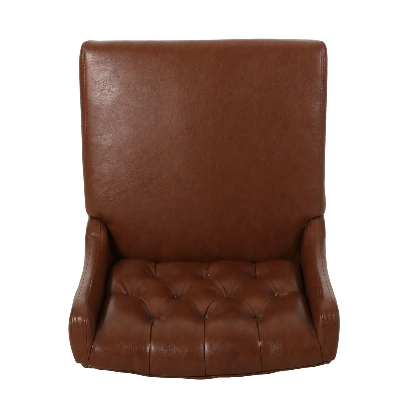 Solstara Upholstered Dining Barstool with Button Tufted and Wing Back by HouseOfZazla