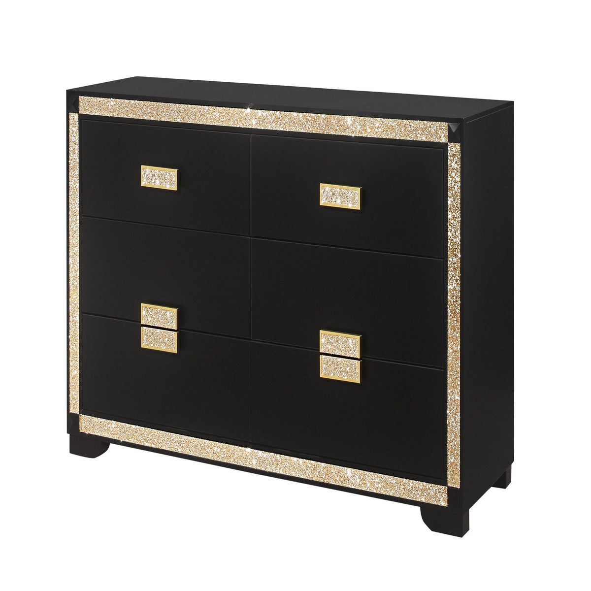 Lively Dresser With Glitter Detail - Black, photo 4 of 7