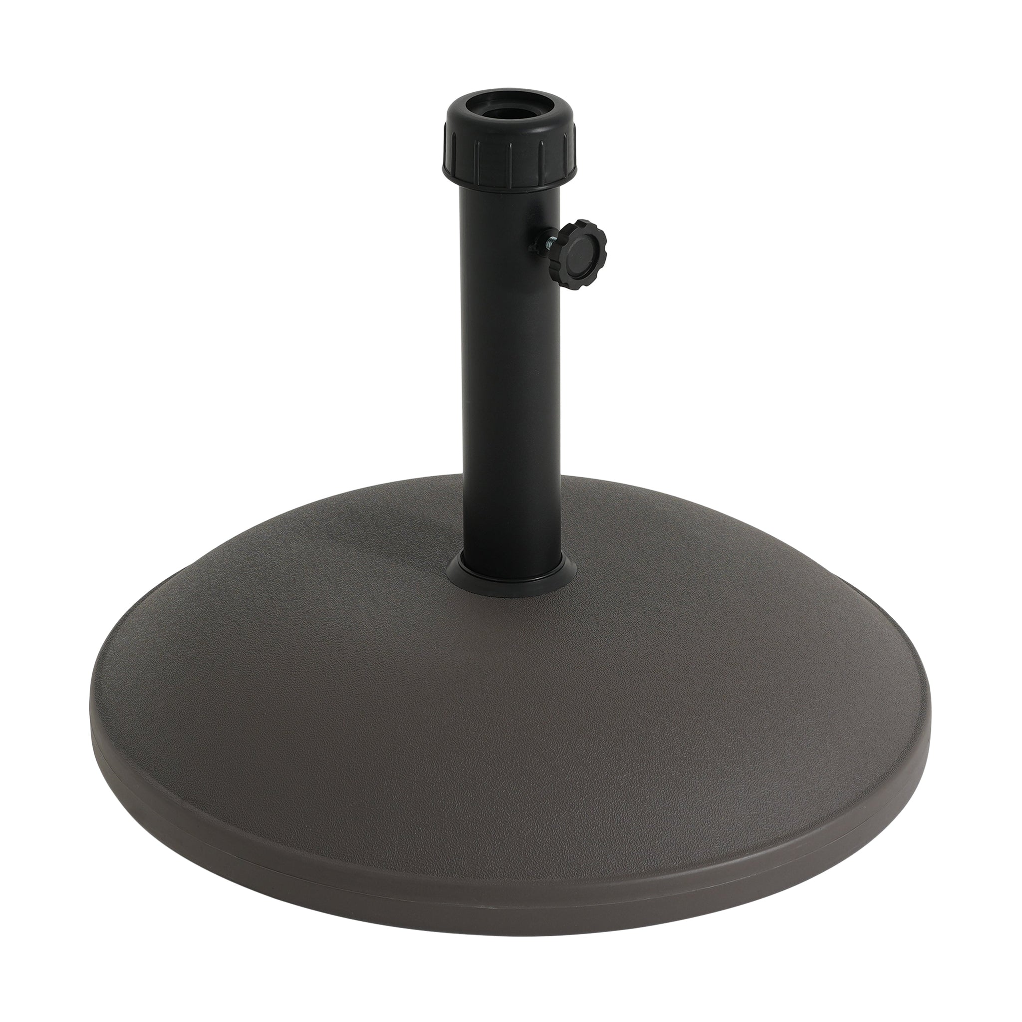 Ander Outdoor 68-Pound Round Umbrella Base - Brown by HouseOfZazla