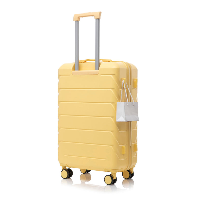3 Pieces Set 20" / 24" / 28" Spinner Wheel Luggage With Combination Lock by HouseOfZazla