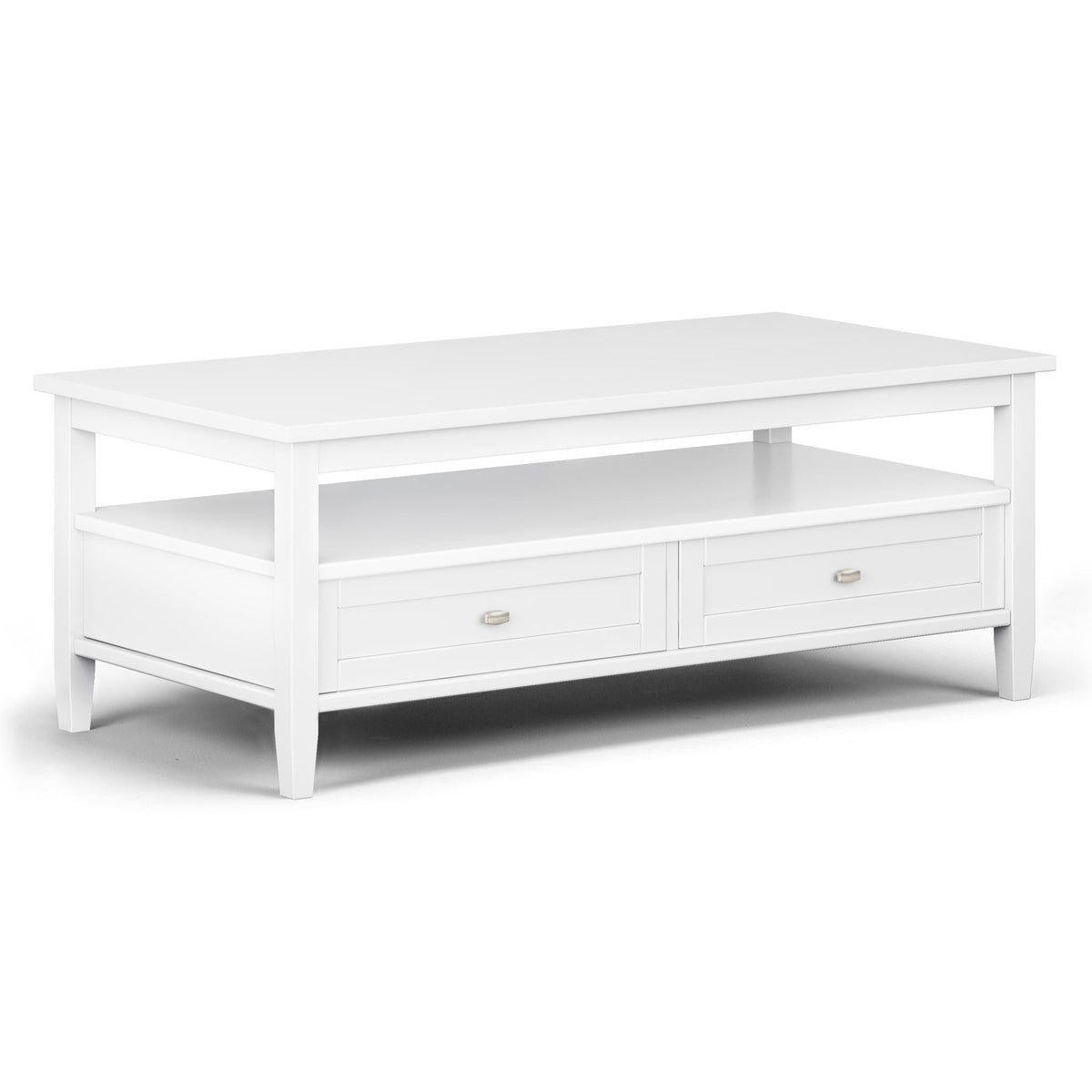 Handcrafted Coffee Table with Drawer and Shelf – Warm Shaker, Multiple Colors, photo 13 of 40