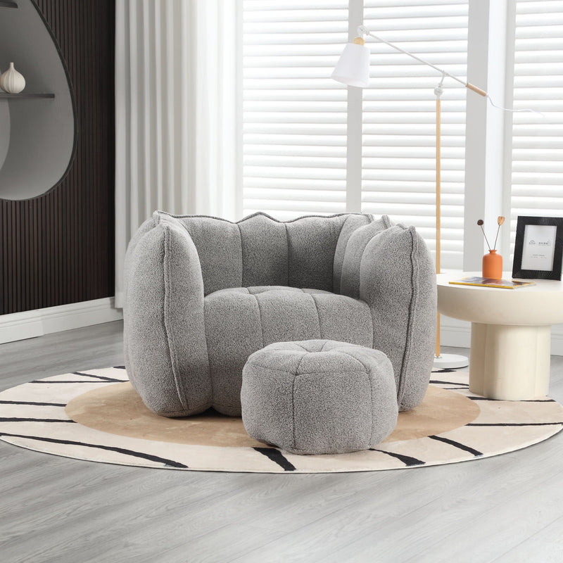 Soft Bean Bag Chair With High Resilient Foam by HouseOfZazla