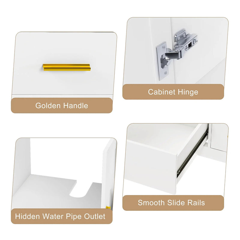48" Bathroom Vanity Base Cabinet by HouseOfZazla