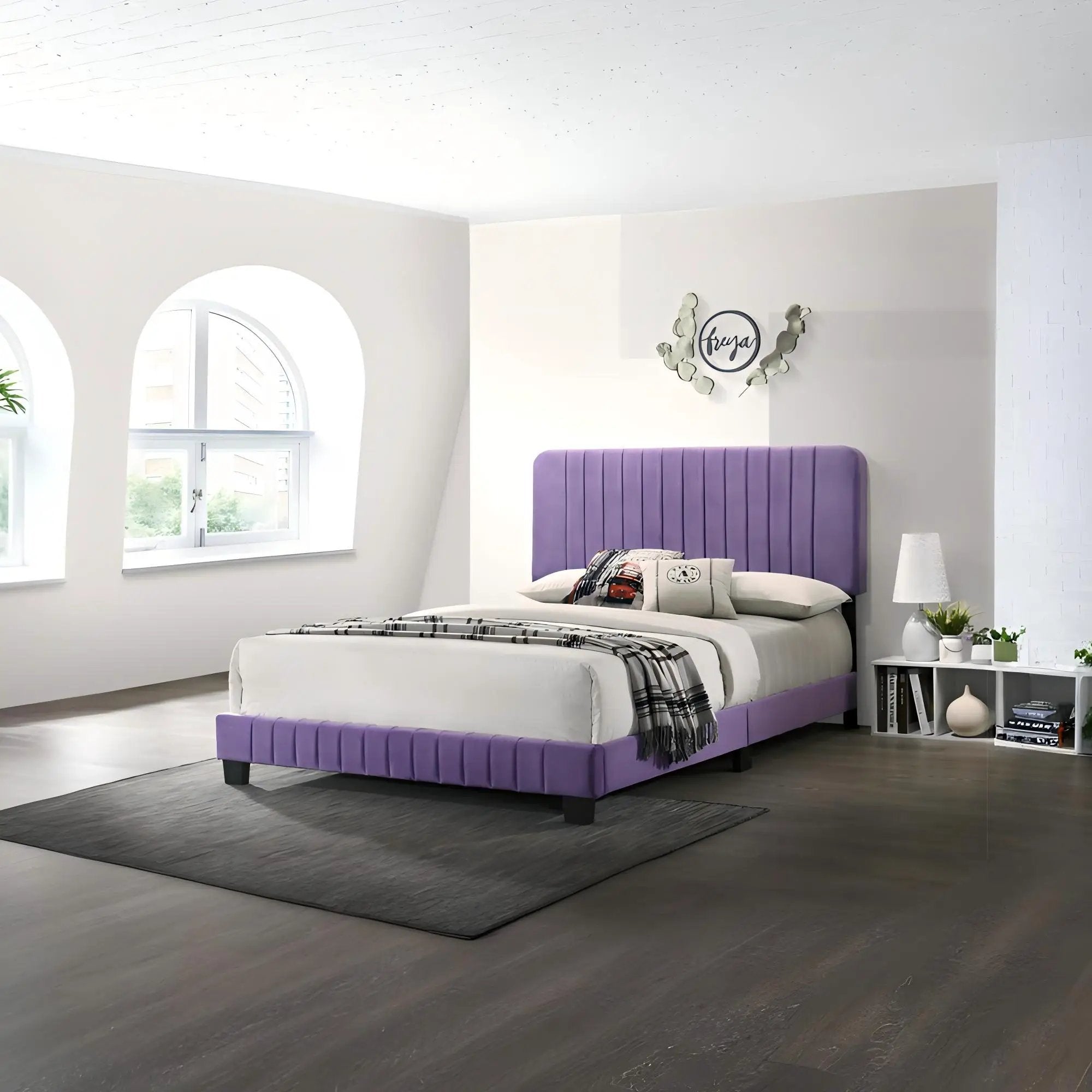 Channel Tufted Bed by Unique Piece Furniture