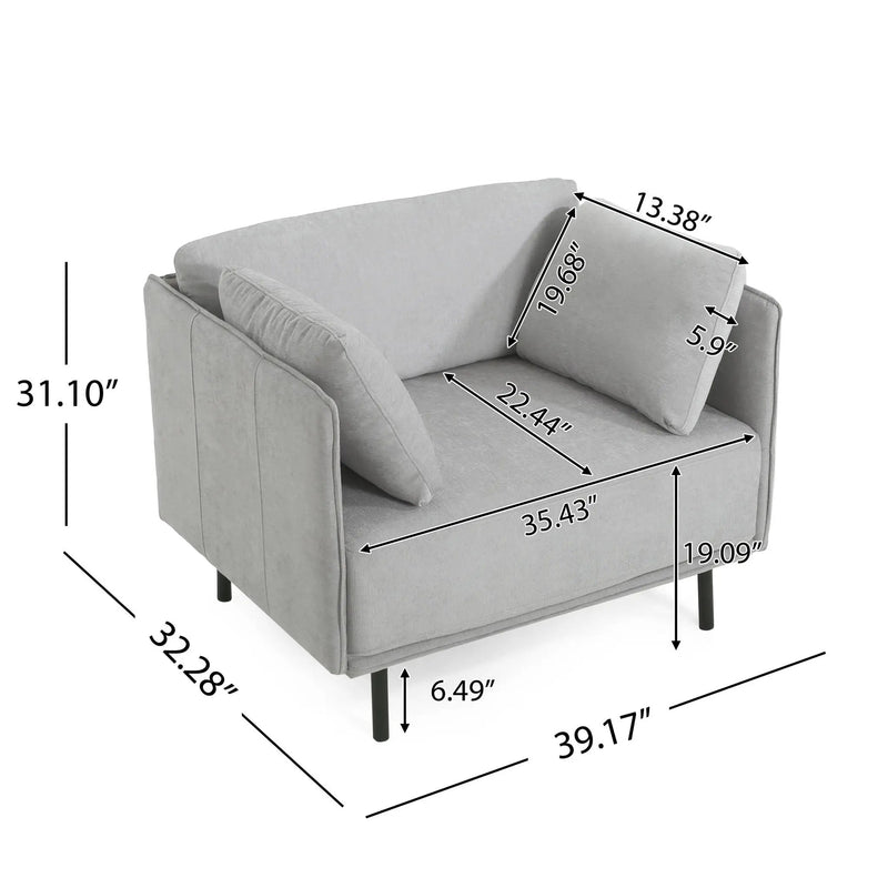 Vintage Modern Aesthetic Appeal Lounge Chair by HouseOfZazla