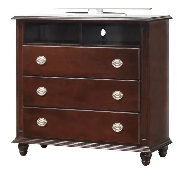 Media Storage Chest - Cappuccino by HouseOfZazla