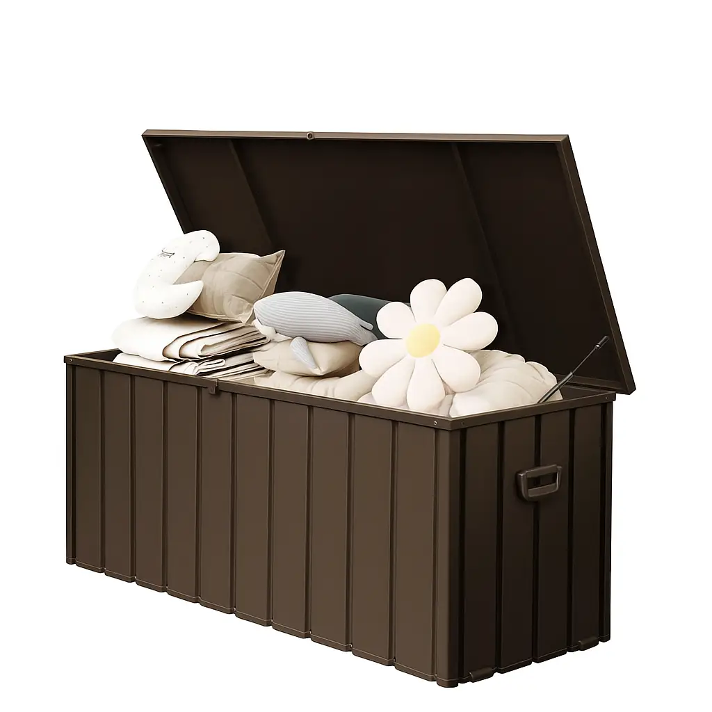 190 Gallon Metal Deck Box by HouseOfZazla