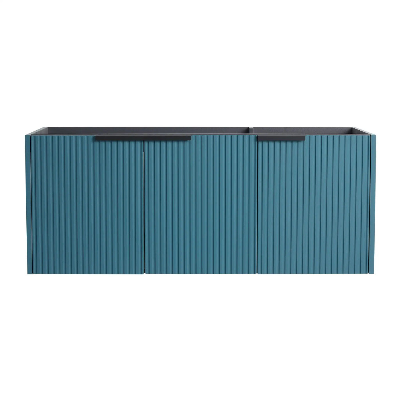 Contemporary Wall Mounted Bathroom Vanity With Soft Close Doors by HouseOfZazla