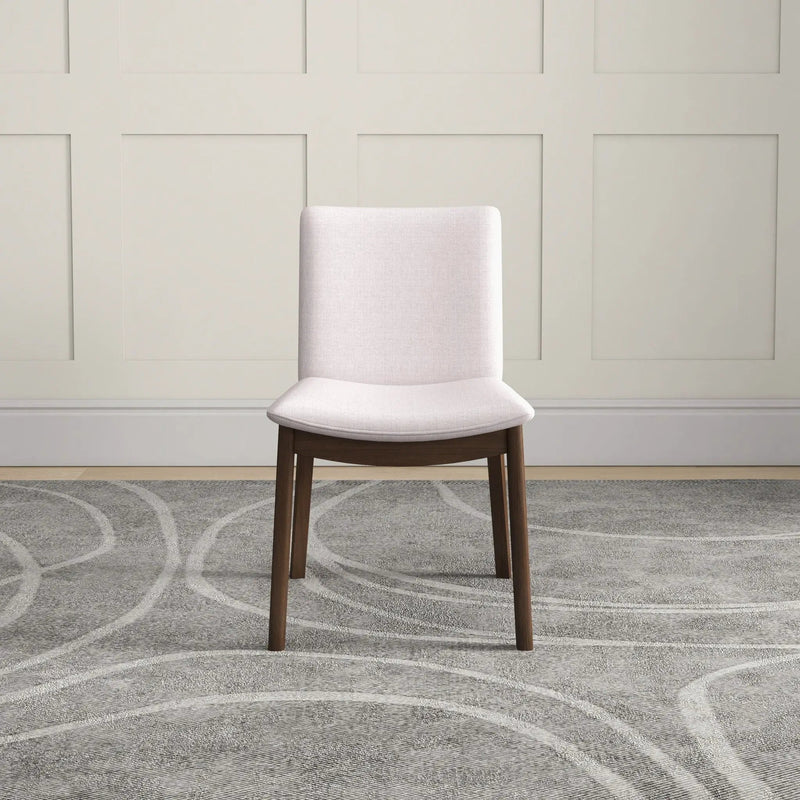 Laura - Mid-Century Modern Solid Wood Dining Chair (Set of 2) by HouseOfZazla