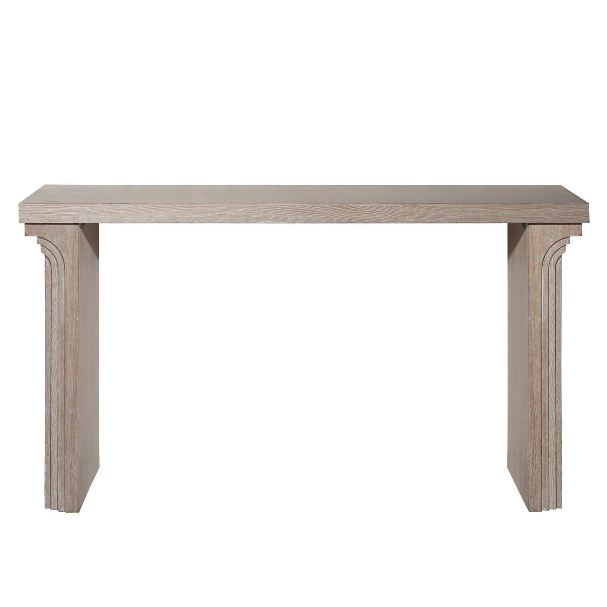 Console Table With Decorative Molding by Unique Piece Furniture