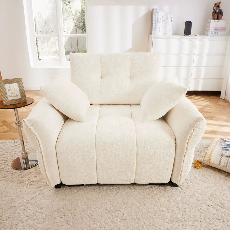 Modern Ergonomic Single Seater Sofa With High Resilience Cushions by HouseOfZazla