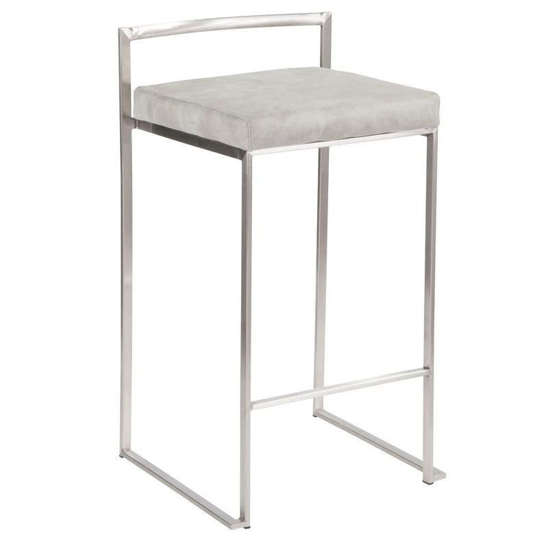 Fuji - Elegant Design Contemporary Stackable Counter Stool by HouseOfZazla
