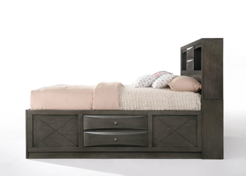 Ireland - Bed With Storage by Unique Piece Furniture