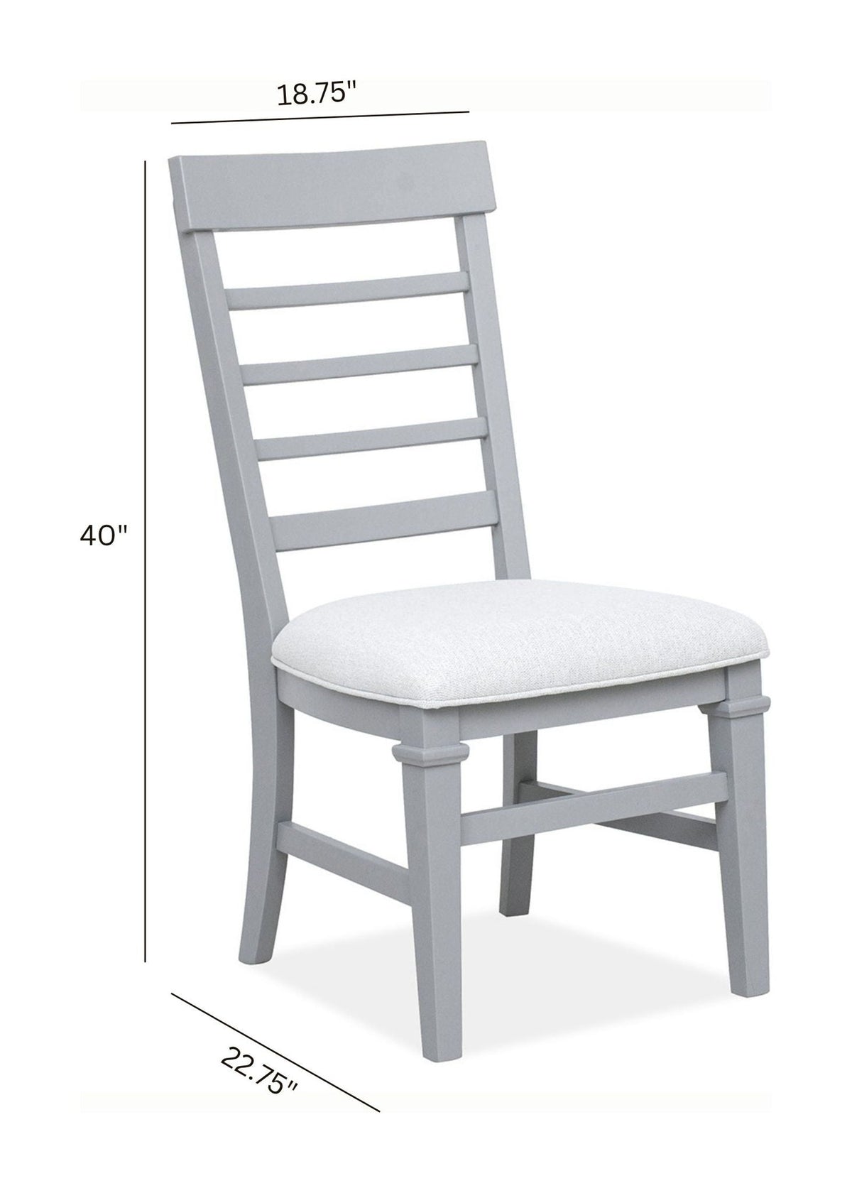 Charleston - Dining Side Chair With Upholstered Seat (Set of 2), photo 11 of 14