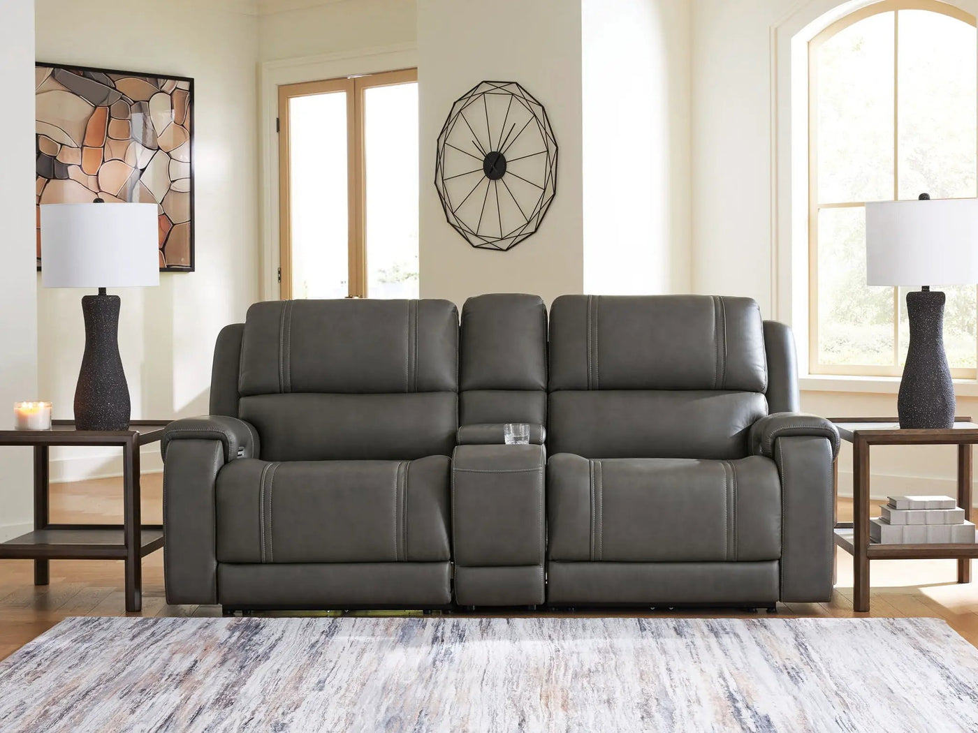 5Z - Pittson - Power Reclining Sectional by Unique Piece Furniture