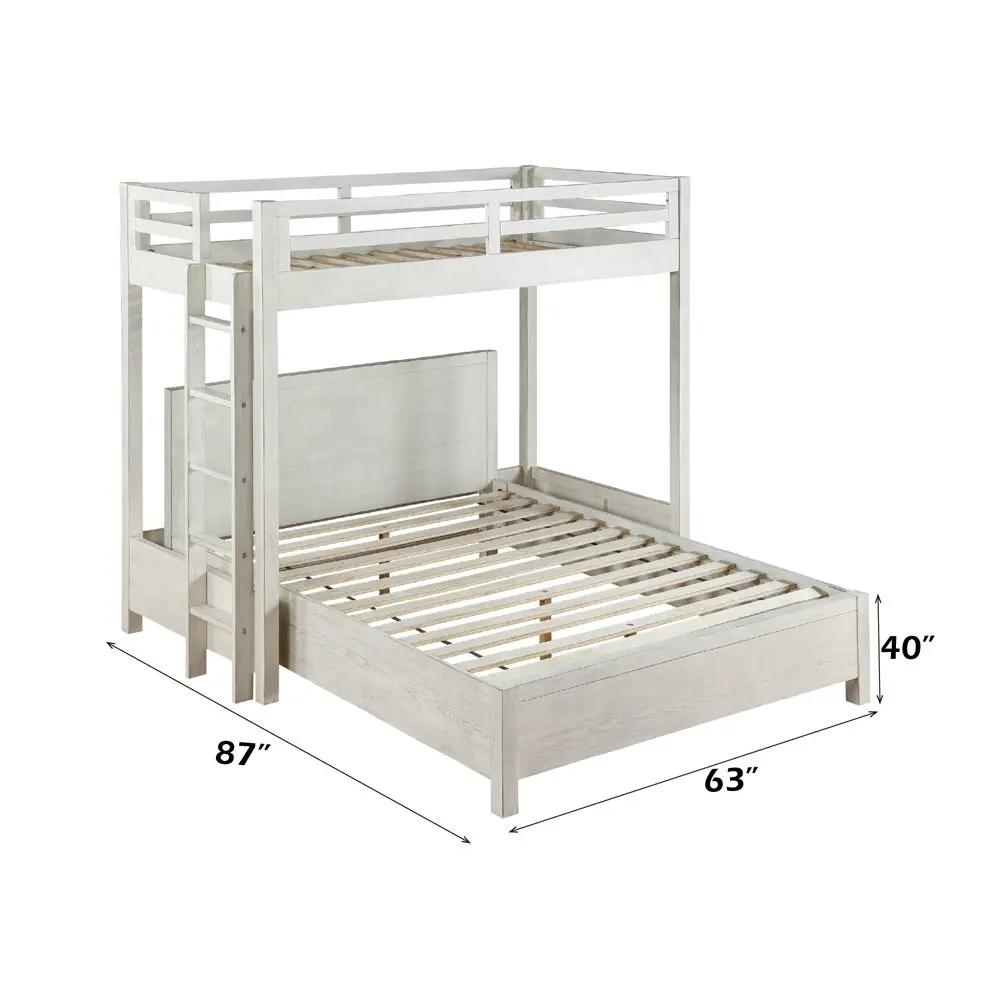 Celerina - Queen Bed - Weathered White by Unique Piece Furniture