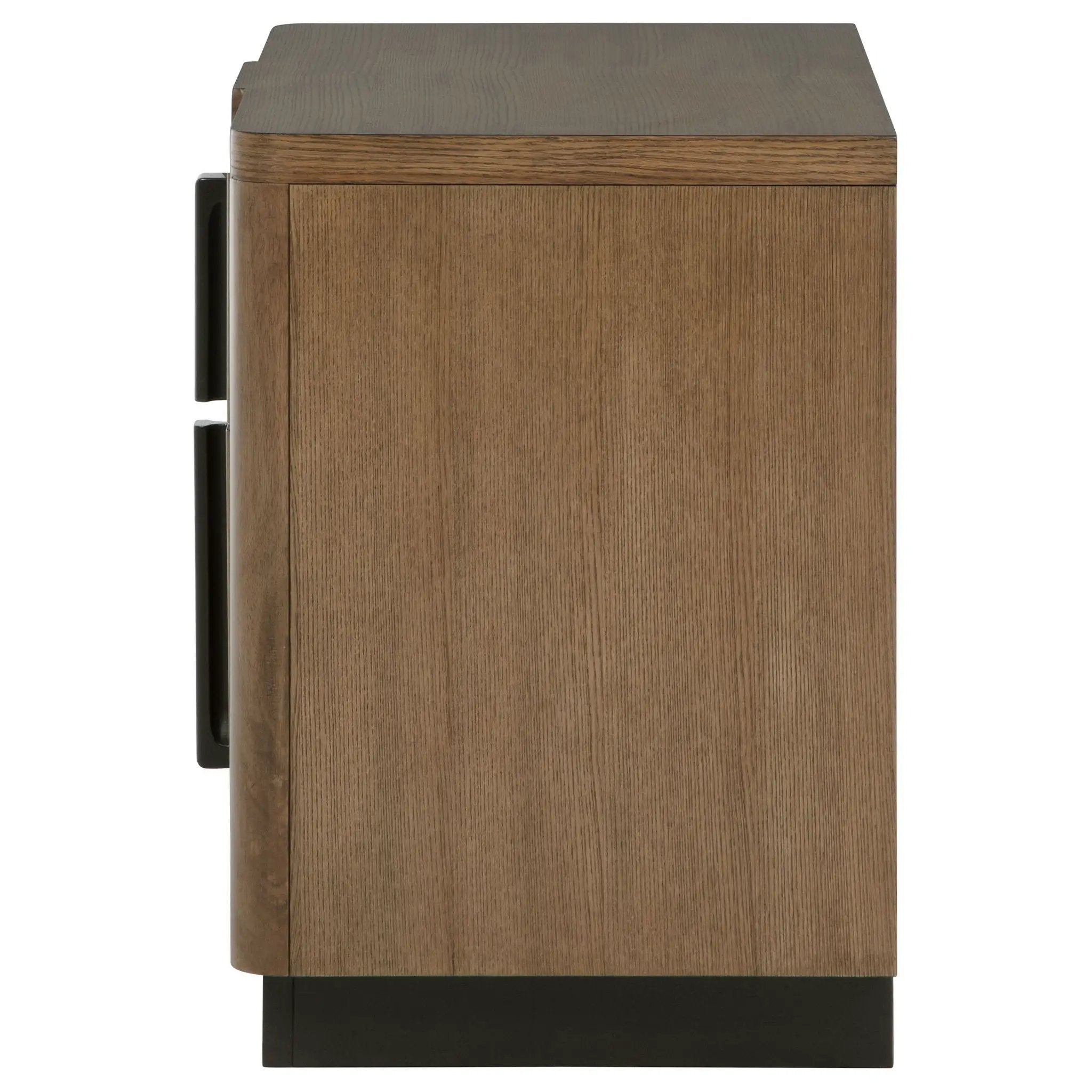 Terrace 2-drawer Nightstand Bedside Table Ash Brown by Unique Piece Furniture