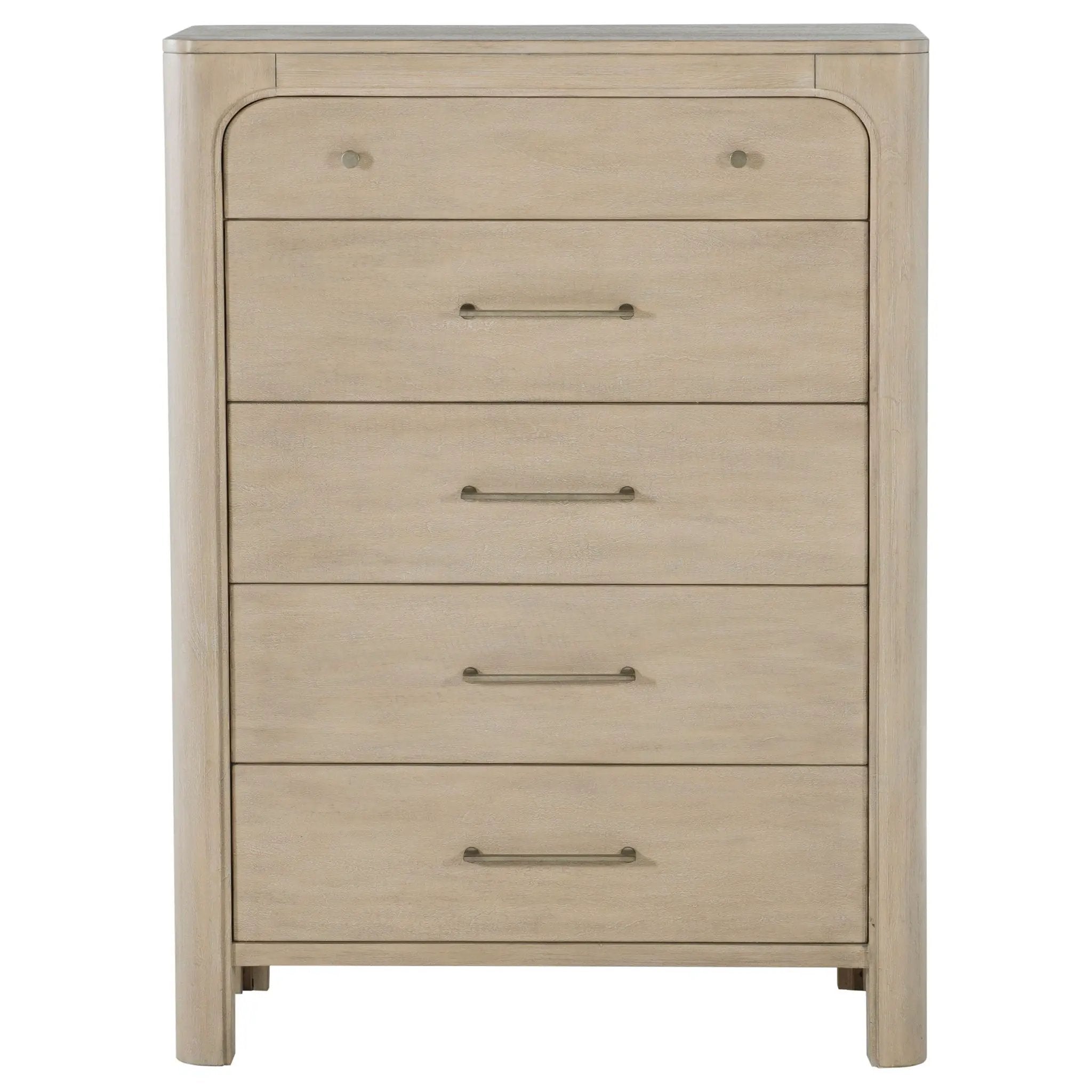 Solano 5-drawer Bedroom Chest of Drawers Weathered Mango by Unique Piece Furniture