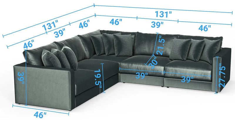 Remington - Modular Sofa by Unique Piece Furniture
